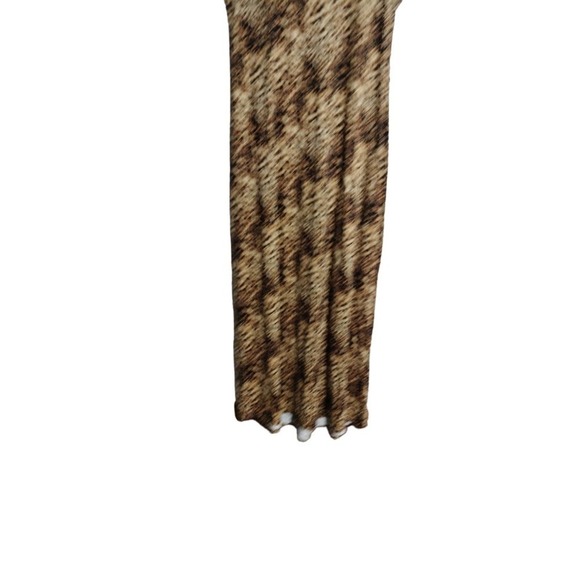 Lula Roe Cheetah print long maxi dress NWT Size Medium - Picture 2 of 7
